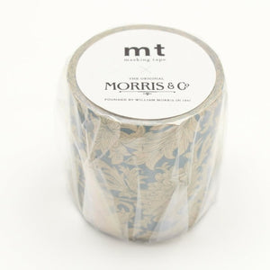 MT x William Morris Washi Tape Chrysanthemum Toile, MT Tape, Washi Tape, mt-william-morris-chrysanthemum-toile-washi-tape-mtwill08, blue, For Crafters, washi tape, Yellow, Cityluxe