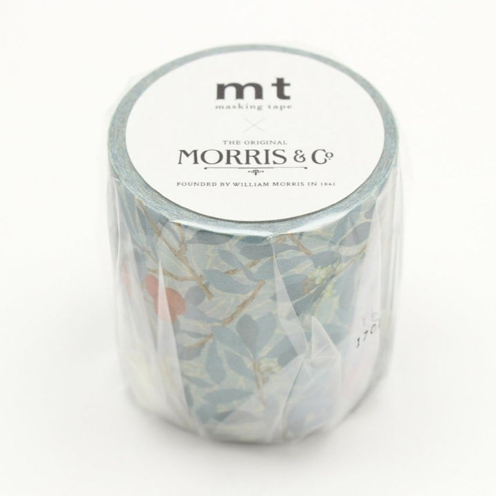 MT x William Morris Washi Tape Arbutus, MT Tape, Washi Tape, mt-william-morris-arbutus-washi-tape-mtwill07, blue, For Crafters, Red, washi tape, Cityluxe
