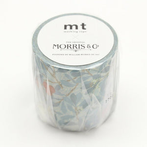 MT x William Morris Washi Tape Arbutus, MT Tape, Washi Tape, mt-william-morris-arbutus-washi-tape-mtwill07, blue, For Crafters, Red, washi tape, Cityluxe