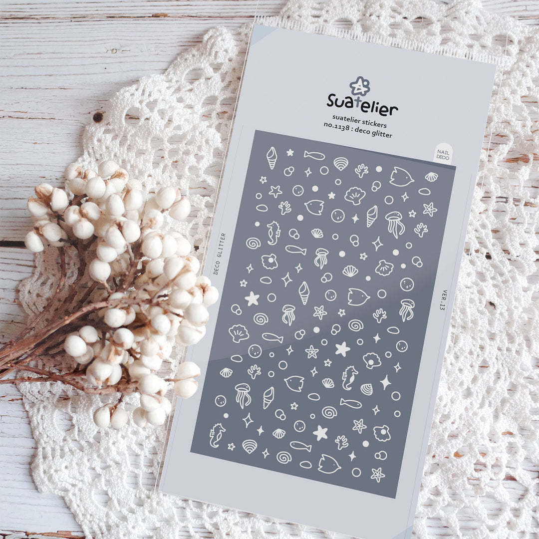 Suatelier Deco Glitter Sticker, Suatelier, Sticker, suatelier-deco-glitter-sticker, , Cityluxe
