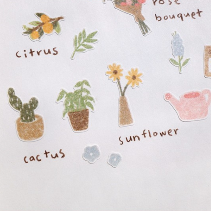 Suatelier Flower Cafe Sticker, Suatelier, Sticker, suatelier-flower-cafe-sticker, , Cityluxe