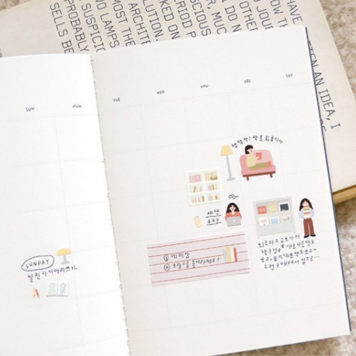 Suatelier In the Library Sticker, Suatelier, Sticker, suatelier-in-the-library-sticker, , Cityluxe