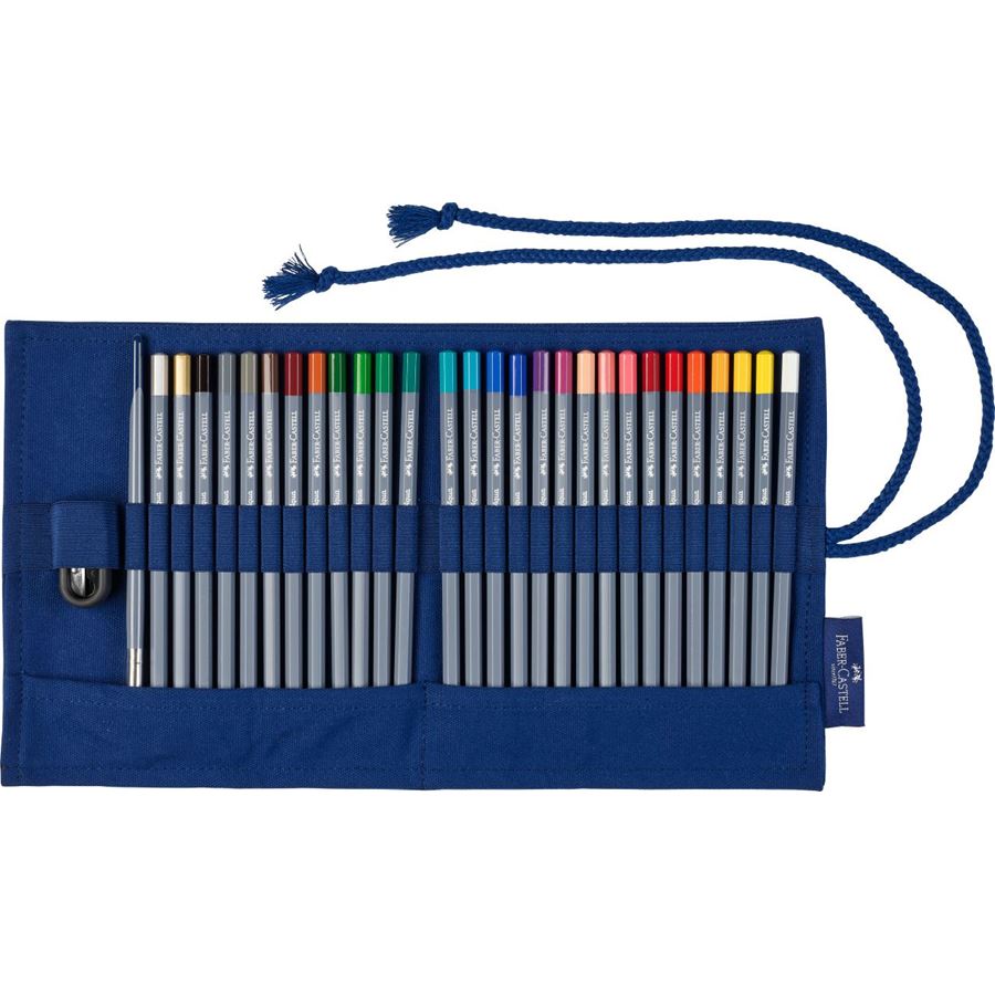 Faber-Castell Goldfaber Aqua Watercolour Pencil Roll, Faber-Castell, Colour Pencil, faber-castell-goldfaber-aqua-watercolour-pencil-roll, Gift Set, Cityluxe