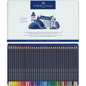 Faber-Castell Goldfaber Colour Pencil Tin of 36, Faber-Castell, Colour Pencil, faber-castell-goldfaber-colour-pencil-tin-of-36, , Cityluxe