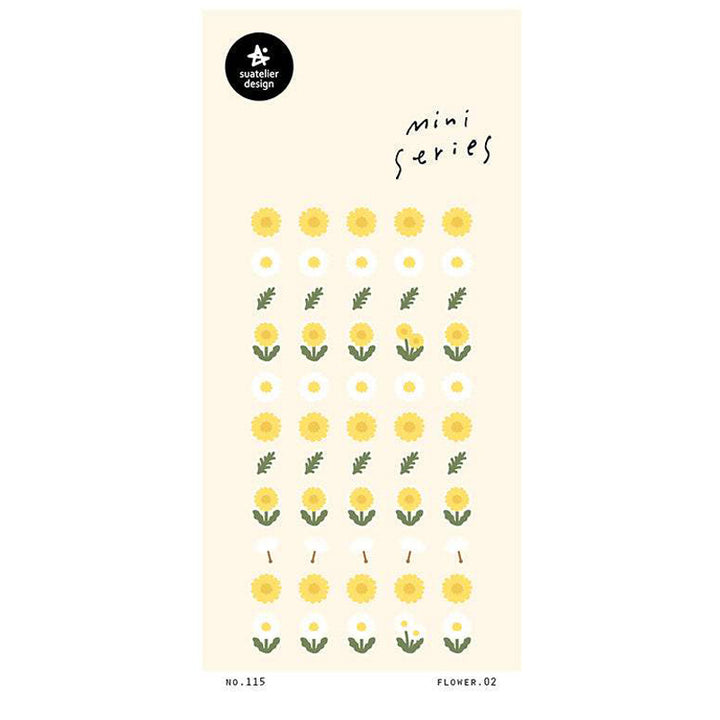 Suatelier Mini Series - Flower .02 (Yellow) — front view