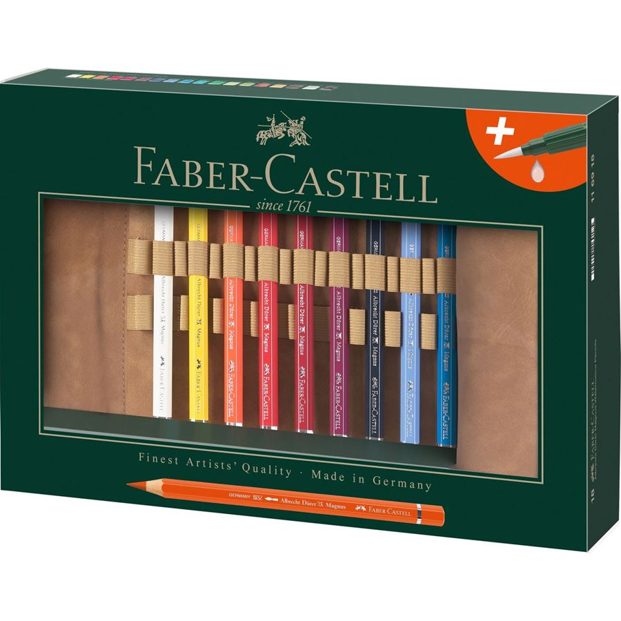 Faber-Castell Albrecht Dürer Magnus Watercolour Pencil Set of 18, Faber-Castell, Watercolour, faber-castell-albrecht-durer-magnus-watercolour-pencil-set-of-18, , Cityluxe