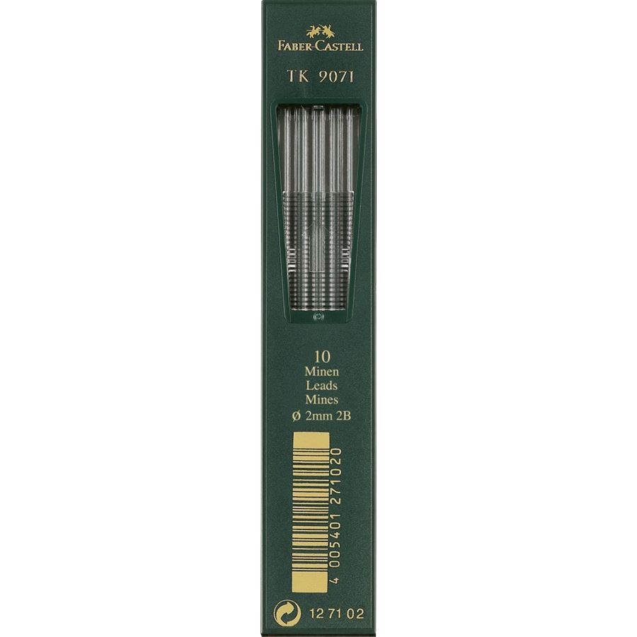 Faber-Castell TK 9071 Lead 2.0mm — with packaging