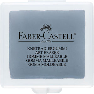 Faber-Castell Kneadable Eraser In Plastic Box (Grey), Faber-Castell, Accessories, faber-castell-kneadable-eraser-in-plastic-box-grey, , Cityluxe