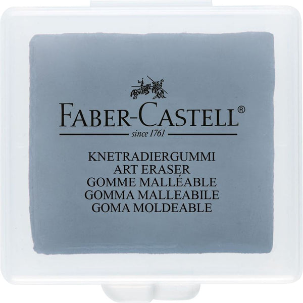 Load image into Gallery viewer, Faber-Castell Kneadable Eraser In Plastic Box (Grey), Faber-Castell, Accessories, faber-castell-kneadable-eraser-in-plastic-box-grey, , Cityluxe
