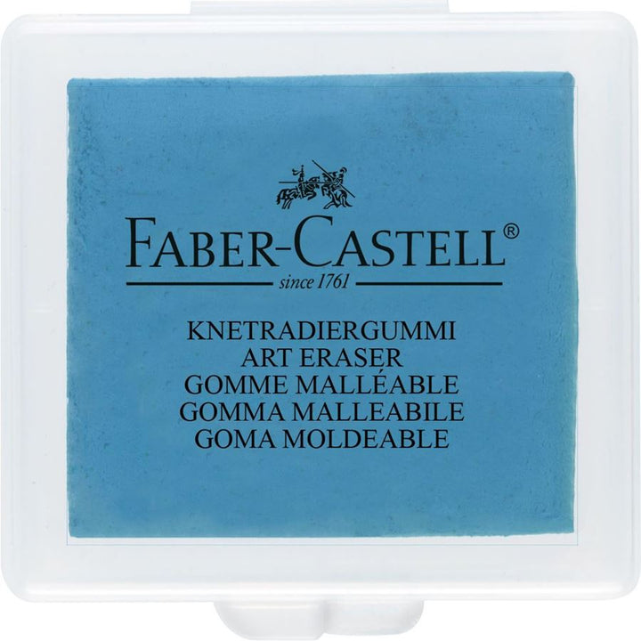 Faber-Castell Kneadable Eraser In Plastic Box, Faber-Castell, Accessories, faber-castell-kneadable-eraser-in-plastic-box-yellow-blue-red, , Cityluxe