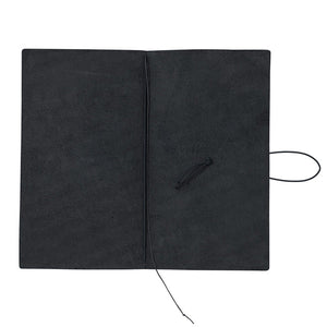 Traveler's Notebook Starter Kit (Regular Size) - Black, Traveler's Company, Notebook, travelers-notebook-starter-kit-regular-size-black, Black, Blank, Bullet Journalist, For Travellers, traveler, Cityluxe
