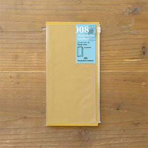 Traveler's Notebook Refill 008 (Regular Size) - Zipper Case, Traveler's Company, Notebook Insert, travelers-and-notebook-refill-008-regular-size-zipper-case-14302006, For Travellers, Cityluxe