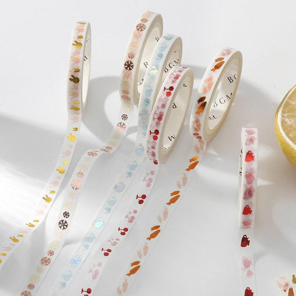 Load image into Gallery viewer, BGM Carrot Orange Washi Tape, BGM, Washi Tape, bgm-carrot-orange-washi-tape, dc, Washi Tape, Cityluxe
