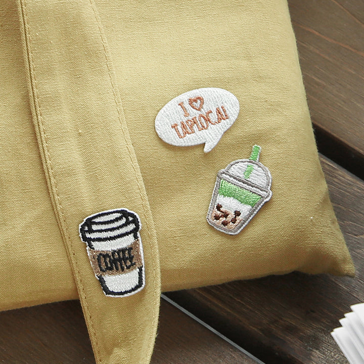 BGM Embroidery Sticker Movie — in use