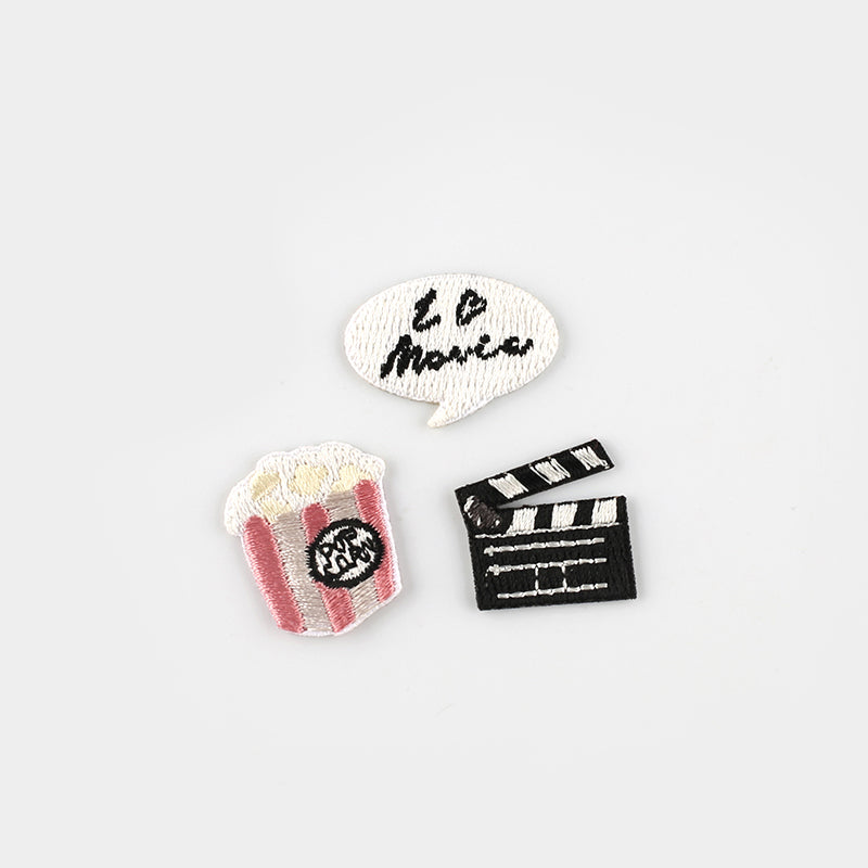 BGM Embroidery Sticker Movie — side view