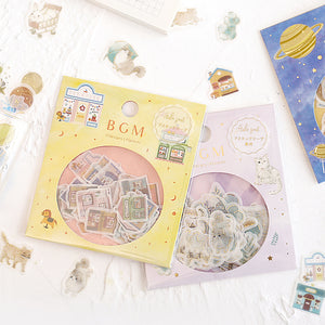 BGM Flakes Seal Cotton Candy, BGM, Seal, bgm-flakes-seal-cotton-candy, bgm winter 2019, Sticker, Cityluxe