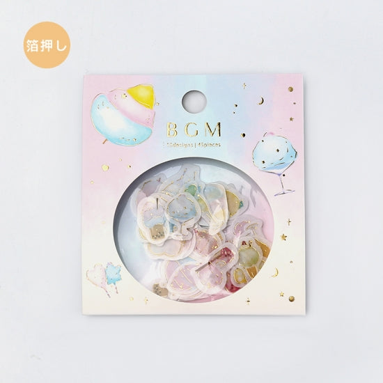 BGM Flakes Seal Cotton Candy, BGM, Seal, bgm-flakes-seal-cotton-candy, bgm winter 2019, Sticker, Cityluxe