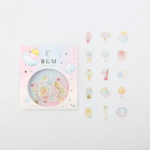 BGM Flakes Seal Cotton Candy, BGM, Seal, bgm-flakes-seal-cotton-candy, bgm winter 2019, Sticker, Cityluxe