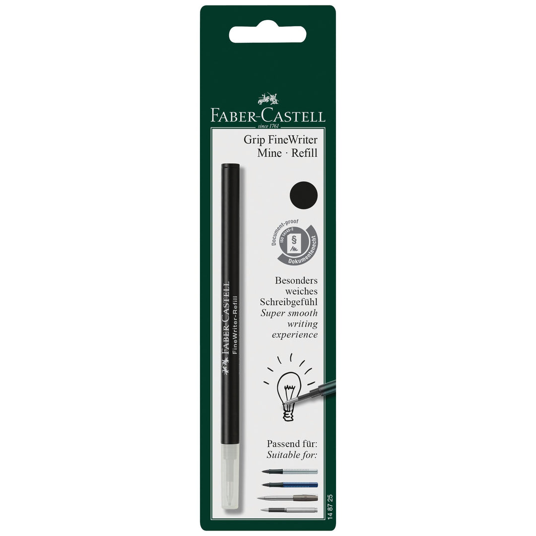 Faber-Castell Grip Finewriter Refill — engraving example