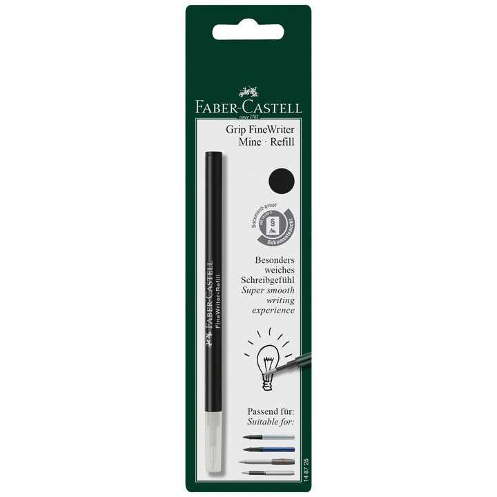 Faber-Castell Grip Finewriter Refill — engraving example