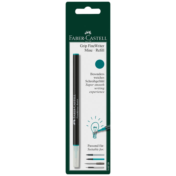 Faber-Castell Grip Finewriter Refill — flat lay