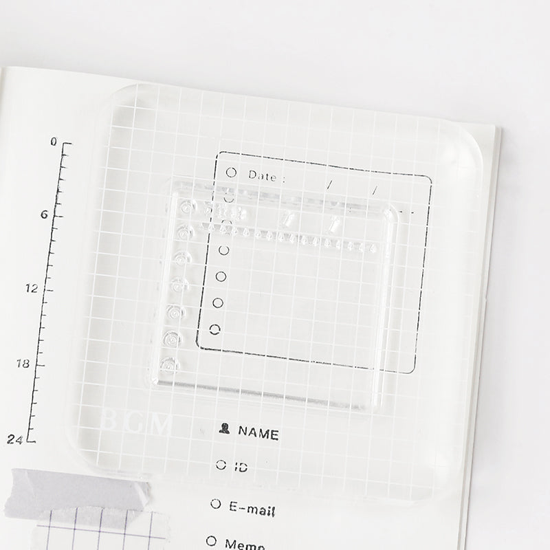 BGM Acrylic Block Grid L — in use