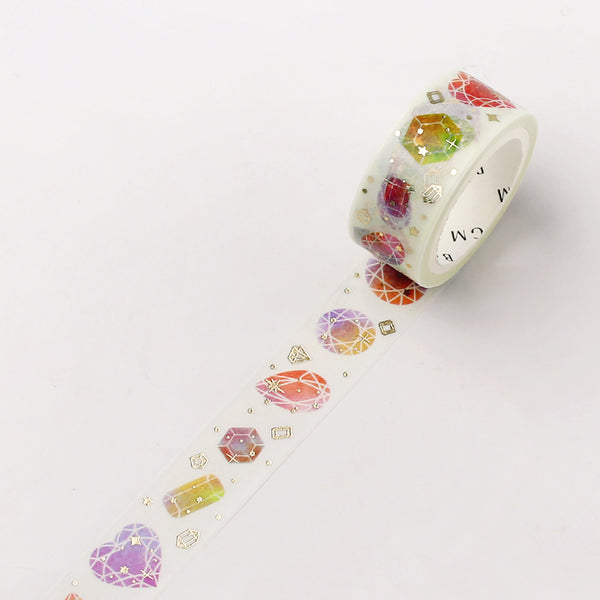 Load image into Gallery viewer, BGM Colorful Jewelry Washi Tape, BGM, Washi Tape, bgm-colorful-jewelry-washi-tape, , Cityluxe
