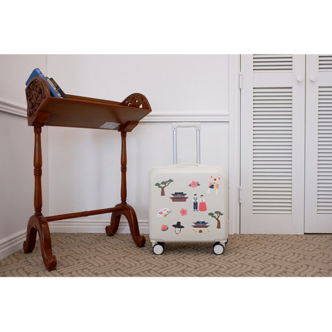 Suatelier Travel Luggage Sticker Pack - Welcome To Korea — close-up