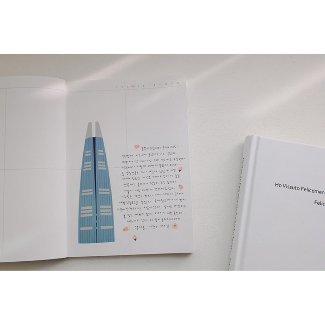 Suatelier Travel Luggage Sticker Pack - Welcome To Korea — flat lay