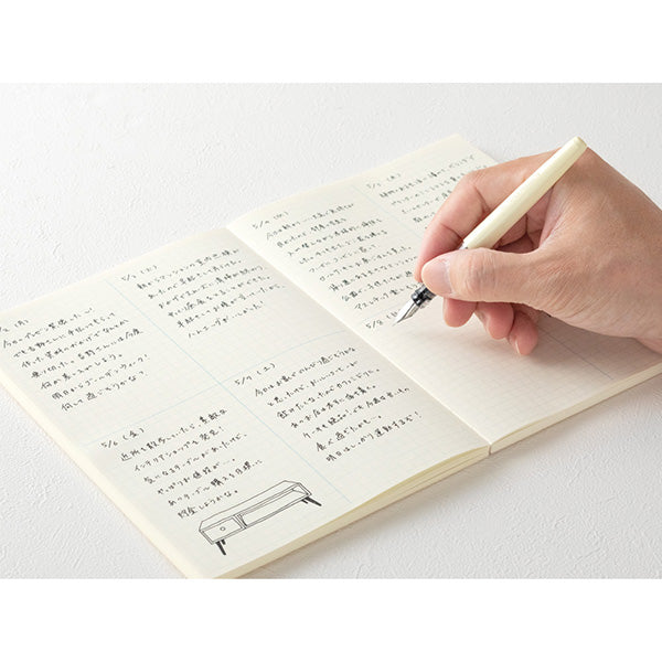 MD Notebook Journal A5 - Grid Block — size comparison