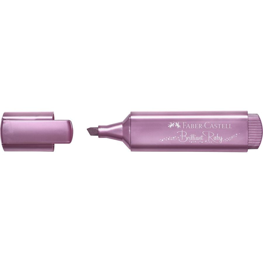 Faber-Castell Highlighter TL 46 Metallic Ruby — detail view