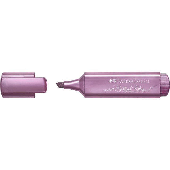 Faber-Castell Highlighter TL 46 Metallic Ruby — detail view