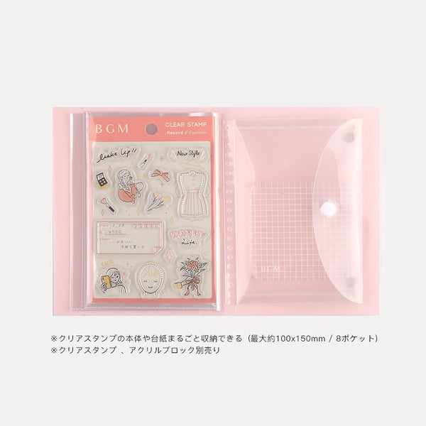 Load image into Gallery viewer, BGM Clear Stamp File Flower, BGM, Clear Stamp File, bgm-clear-stamp-file-flower, mar2022, Cityluxe
