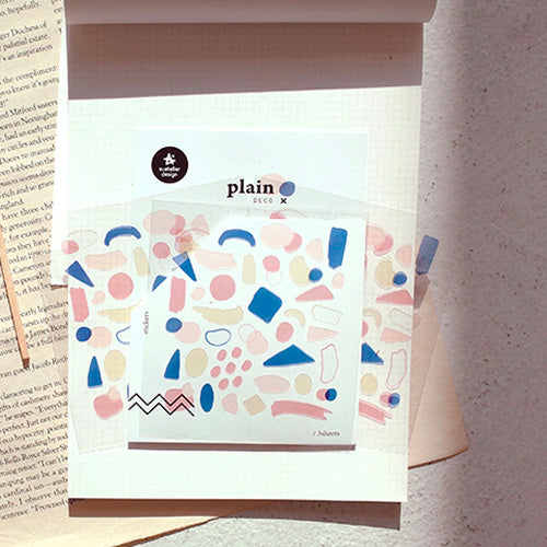 Suatelier Plain 18 Sticker, Suatelier, Sticker, suatelier-plain-18-sticker, For Crafters, Stickers, Cityluxe