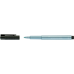 Faber-Castell PITT Metallic Artist Pen 1.5mm, Faber-Castell, Fineliner, faber-castell-pitt-metallic-artist-pen-1-5mm, Blue, Brown, Gold, Green, Red, Silver, Cityluxe