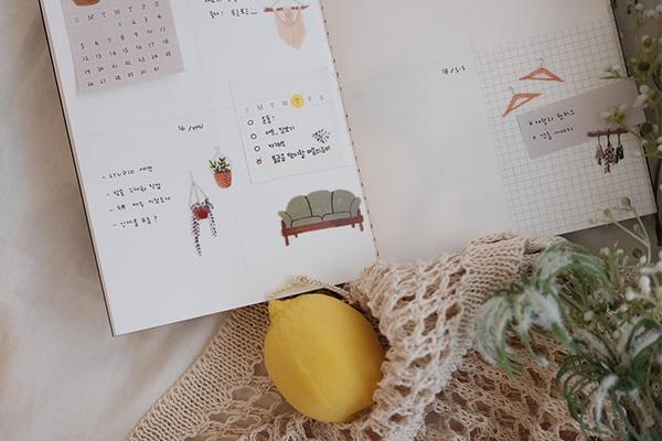 Suatelier Month Long Sticky Memo, Suatelier, Sticky Memo, suatelier-month-long-sticky-memo, , Cityluxe