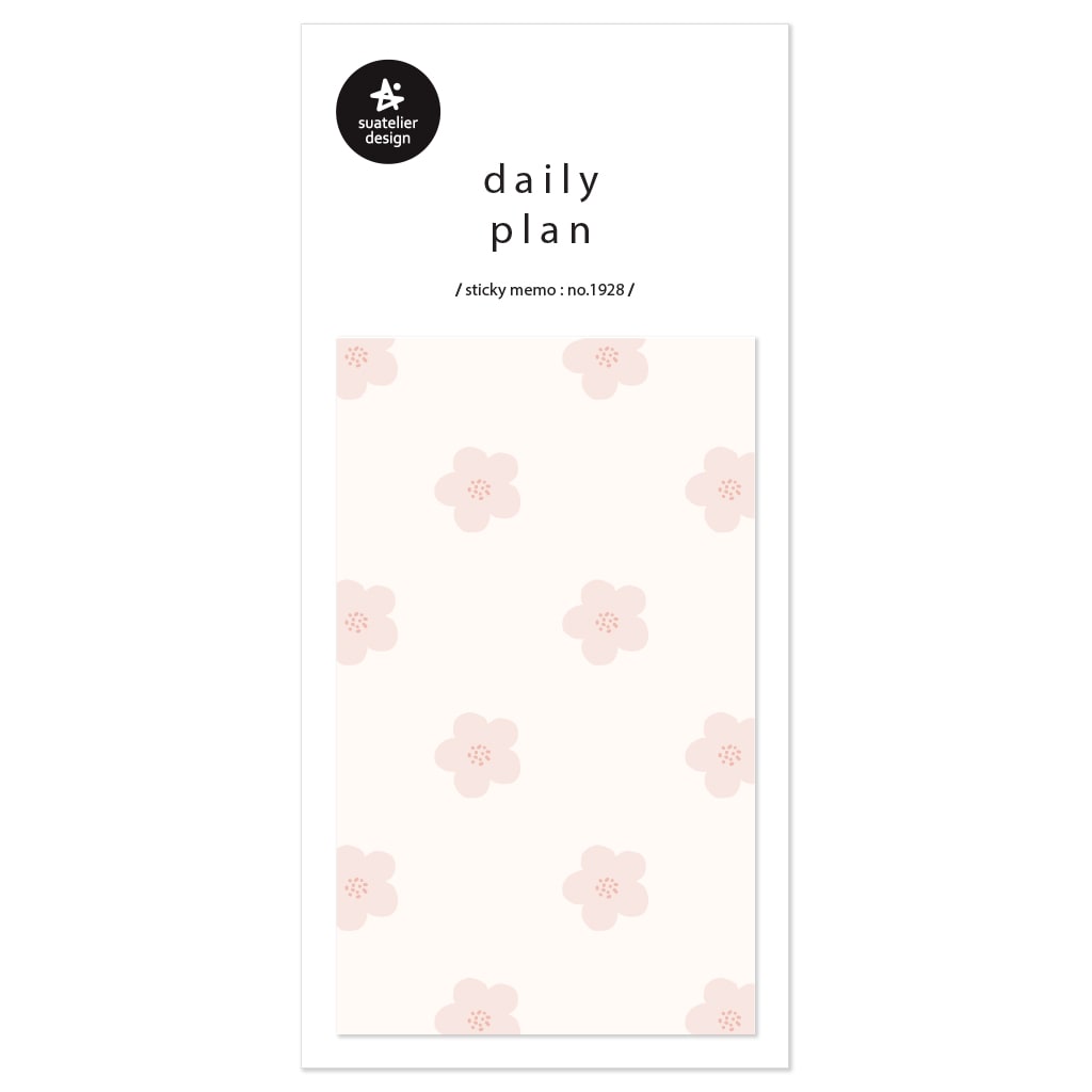 Suatelier Daily Plan Sticky Memo - .22 — side view
