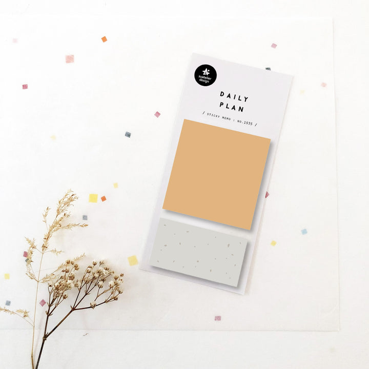 Suatelier Daily Plan Sticky Memo - .29 — front view