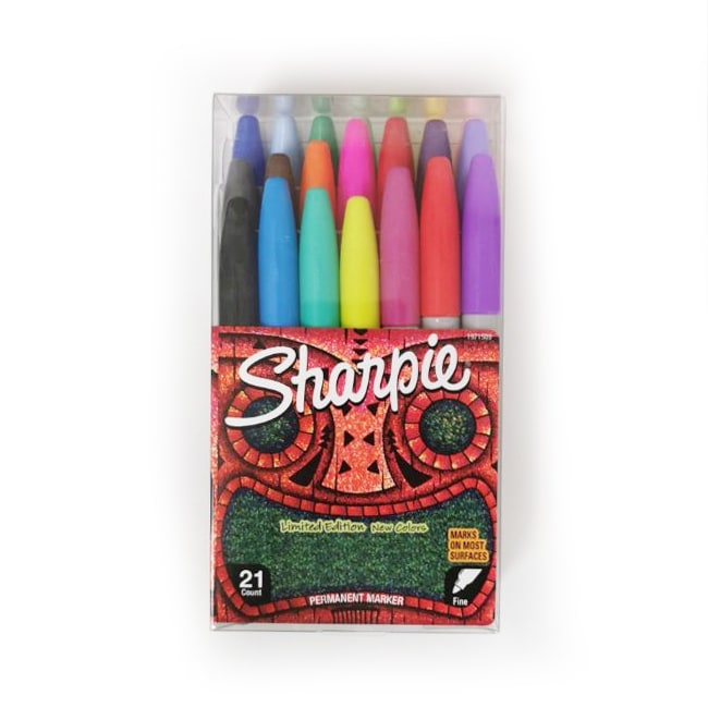 Sharpie® Fine Point Permanent Markers Assorted Limited Edition Set of 21, Sharpie, Marker, sharpie-fine-point-permanent-markers-assorted-limited-edition-set-of-21, Multicolour, Cityluxe