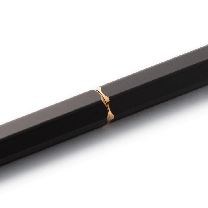 Ystudio Brassing Portable Ballpoint Pen Black — with packaging