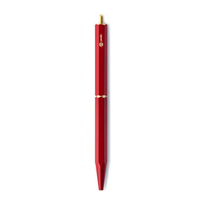 Ystudio Brassing Portable Ballpoint Pen Red, Ystudio, Ballpoint Pen, ystudio-brassing-portable-ballpoint-pen-red, can be engraved, Red, Cityluxe
