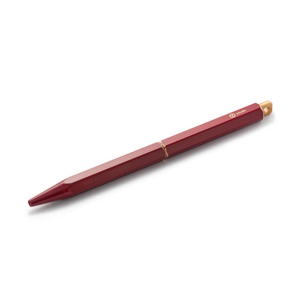 将图片加载到图库查看器，Ystudio Brassing Portable Ballpoint Pen Red, Ystudio, Ballpoint Pen, ystudio-brassing-portable-ballpoint-pen-red, can be engraved, Red, Cityluxe
