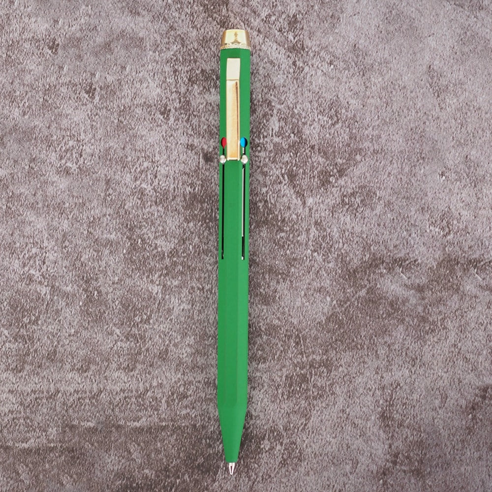 Luxo Metallico Multicolour Pen Matt Green, Luxo, Ballpoint Pen, luxo-metallico-multicolour-pen-matt-green, can be engraved, Green, Cityluxe