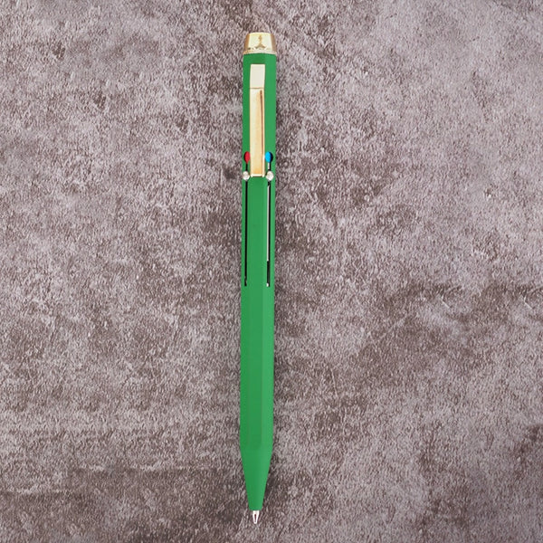 Load image into Gallery viewer, Luxo Metallico Multicolour Pen Matt Green, Luxo, Ballpoint Pen, luxo-metallico-multicolour-pen-matt-green, can be engraved, Green, Cityluxe
