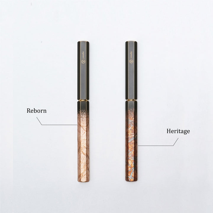 Pre-order Ystudio YAKIHAKU Rollerball Pen (Limited Edition Crafts), Ystudio, Rollerball Pen, ystudio-yakihaku-rollerball-pen-limited-crafts-edition, Gold, Cityluxe