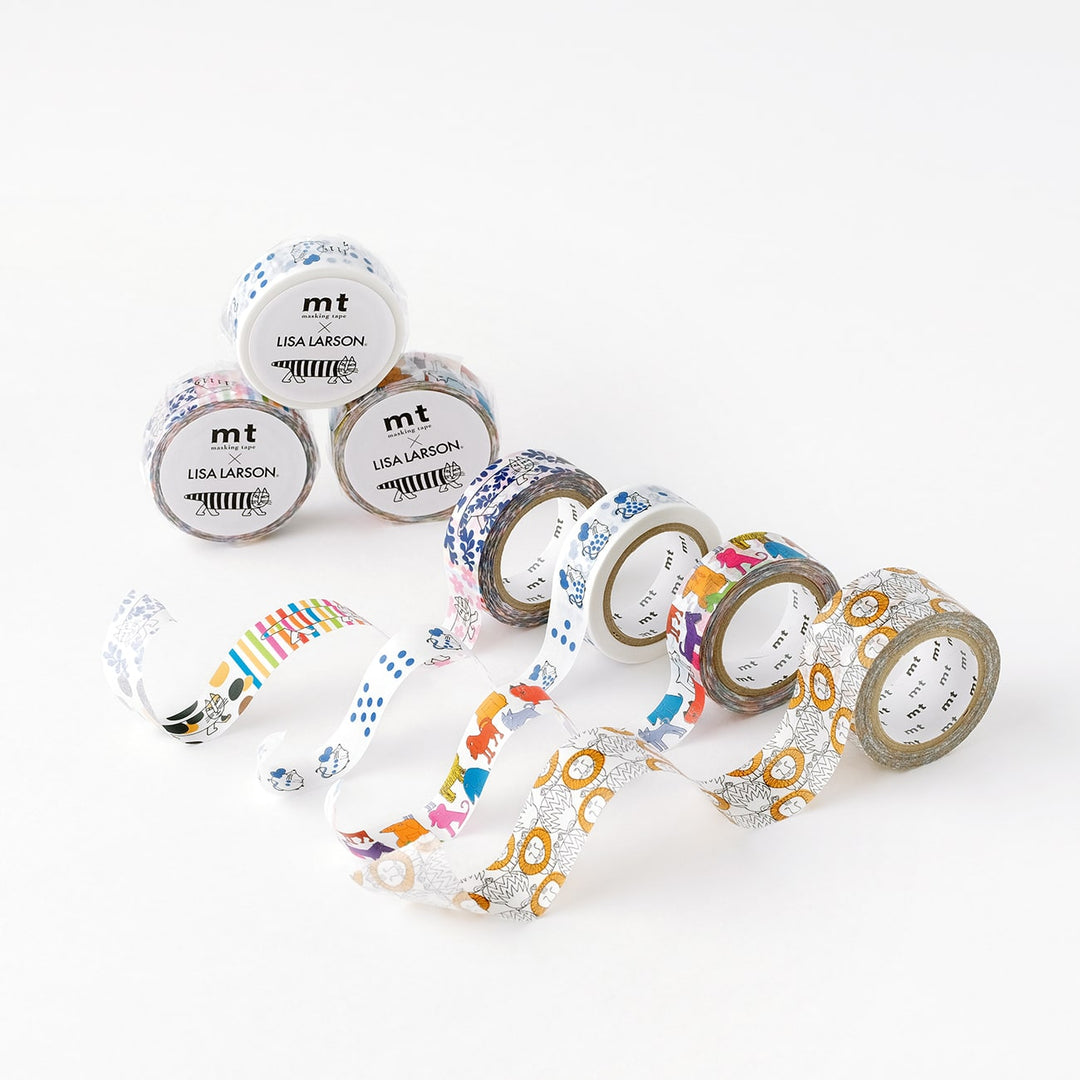 MT x Lisa Larson Washi Tape Molly, MT Tape, Washi Tape, mt-x-lisa-larson-washi-tape-molly, mt2022ss, Cityluxe