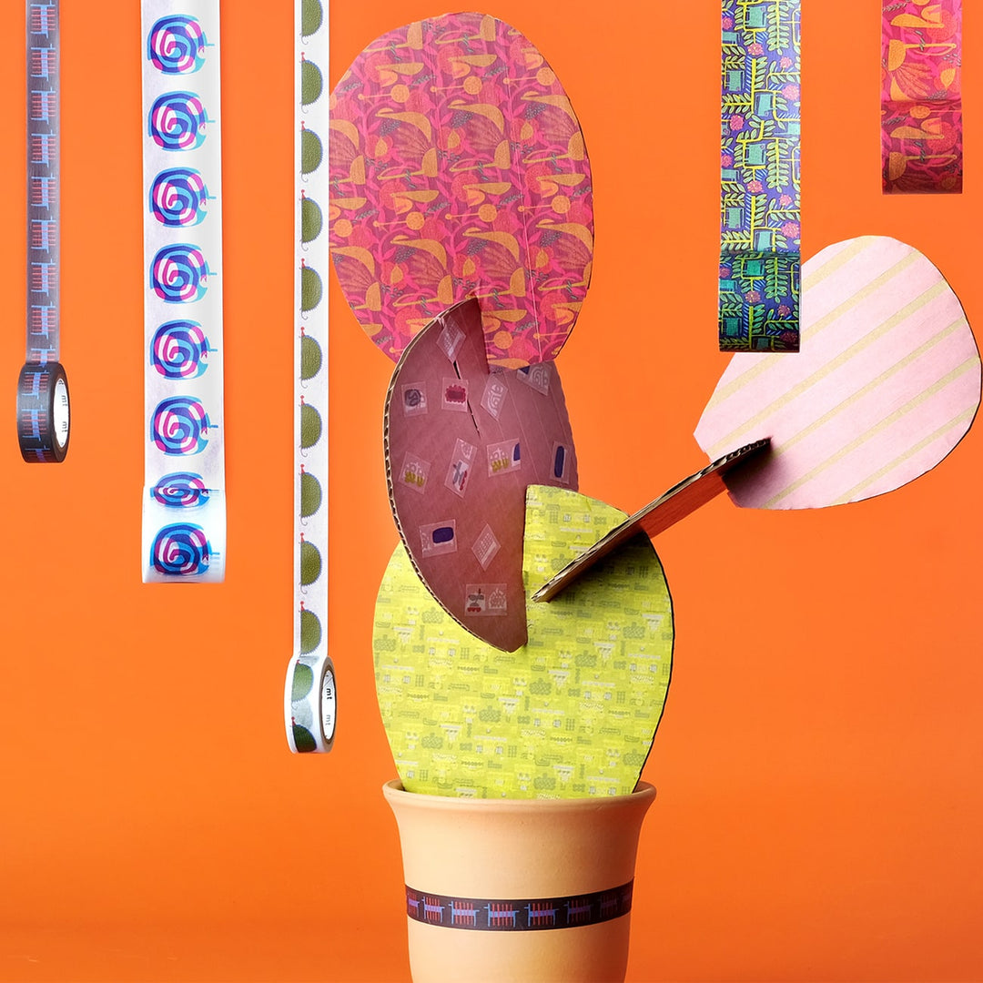 MT x OTTAIPNU Washi Tape Morinonaka — with packaging