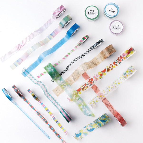 Load image into Gallery viewer, MT Trehari Washi Tape Zipper (Fab Tracing Paper), MT Tape, Washi Tape, mt-trehari-washi-tape-zipper-fab-tracing-paper, mt2022ss, Cityluxe
