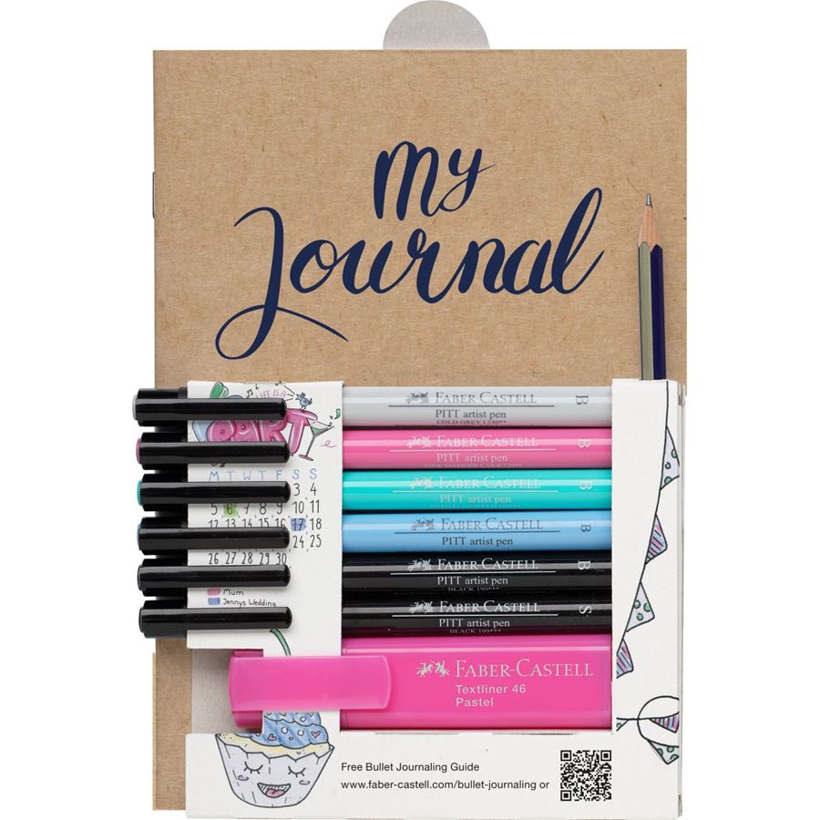 Faber-Castell Bullet Journaling Starter Set — side view