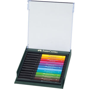 Faber-Castell PITT Artist Brush Pen Set of 12 (Intensive Colour), Faber-Castell, Brush Pen, faber-castell-pitt-artist-brush-pen-set-of-12-intensive-colour, , Cityluxe